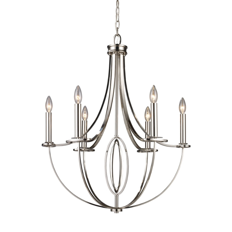 DIONE 25'' WIDE 6-LIGHT CHANDELIER - FREE SHIPPING !!!