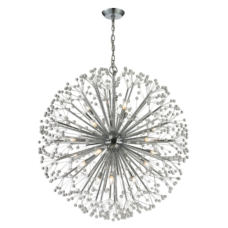 STARBURST 36'' WIDE 19-LIGHT CHANDELIER - FREE SHIPPING !!!