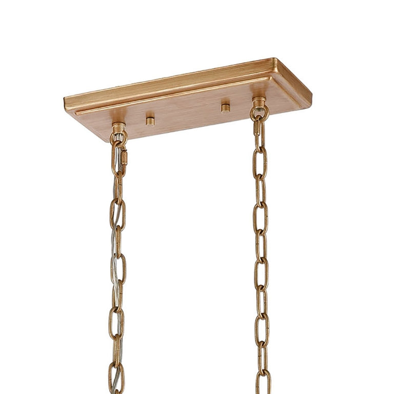 EQUILIBRIUM 34'' WIDE 5-LIGHT LINEAR CHANDELIER - FREE SHIPPING !!!