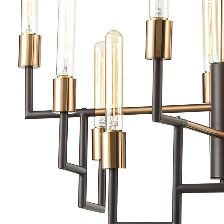 CONGRUENCY 29'' WIDE 12-LIGHT CHANDELIER * FREE SHIPPING !!!