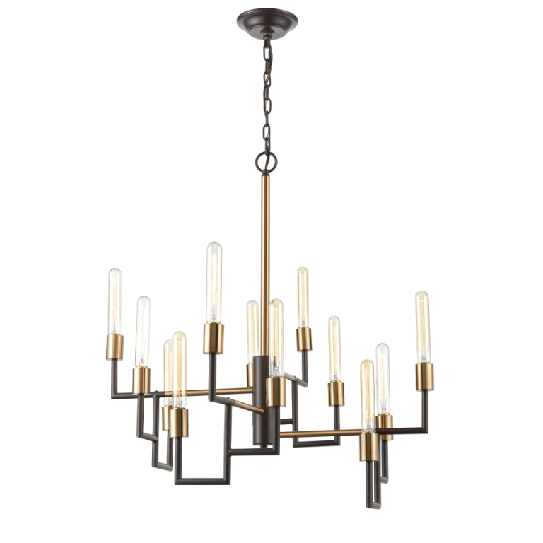 CONGRUENCY 29'' WIDE 12-LIGHT CHANDELIER * FREE SHIPPING !!!
