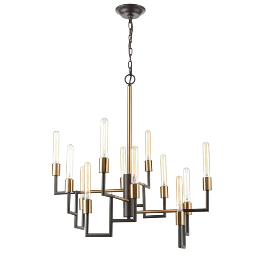 CONGRUENCY 29'' WIDE 12-LIGHT CHANDELIER  * FREE SHIPPING !!!