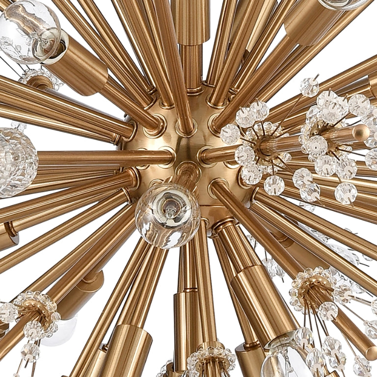 STARBURST 36'' WIDE 24-LIGHT CHANDELIER - FREE SHIPPING !!!