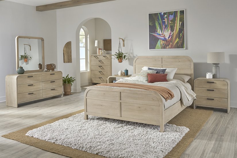 PALMETTO HOME - MELIA THREE DRAWER NIGHTSTAND