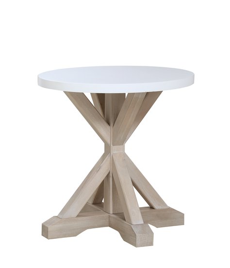 PALMETTO HOME - BOCA GRANDE ROUND SIDE TABLE