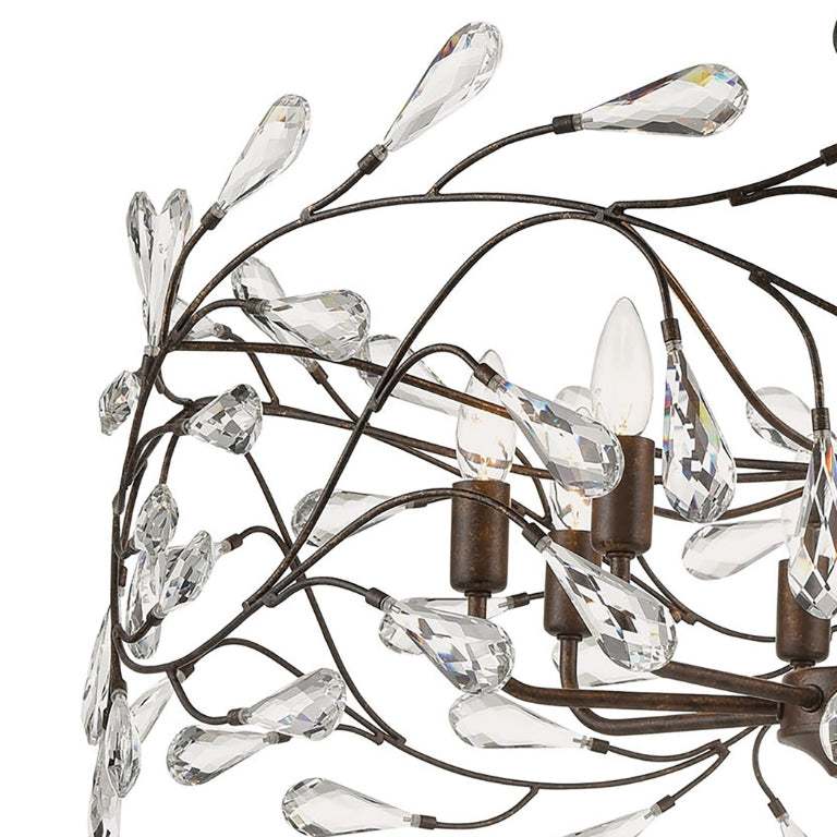 CRISLETT 31'' WIDE 8-LIGHT CHANDELIER - FREE SHIPPING !!!