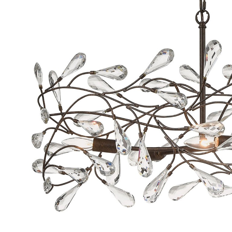 CRISLETT 43'' WIDE 6-LIGHT LINEAR CHANDELIER - FREE SHIPPING !!!