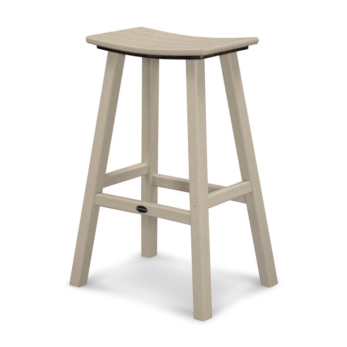 POLYWOOD - BAR STOOL Traditional 30" Saddle Bar Stool FREE SHIPPING