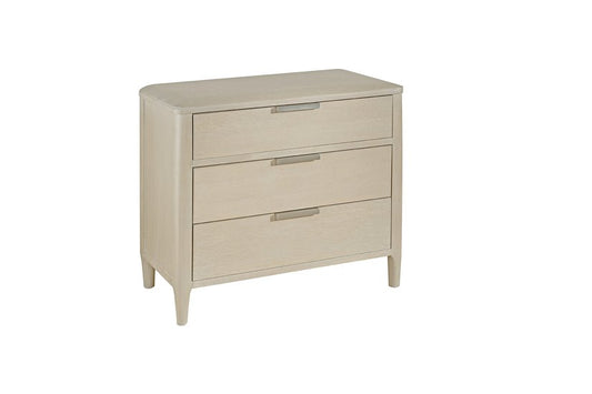 PALMETTO HOME - PEARL 3 DRAWER NIGHTSTAND