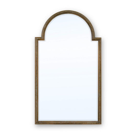 Bramble Cholet Curved Mirror in Straw Wash