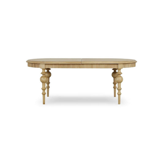 Bramble Kraton Butterfly Oval Extension Dining Table 80- 102" in Fruitwood