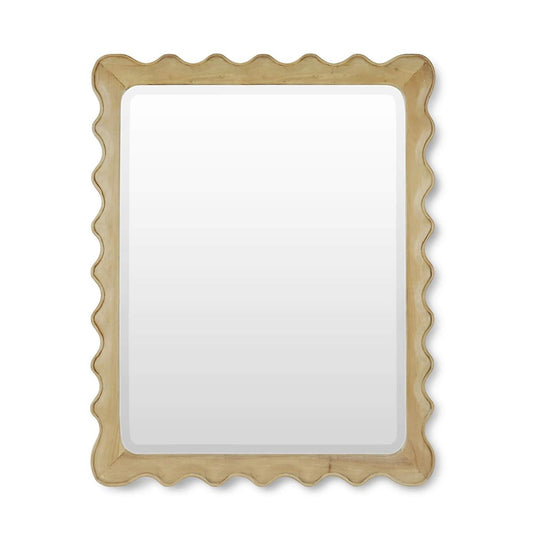 Bramble Chloe Square Mirror in Fruitwood