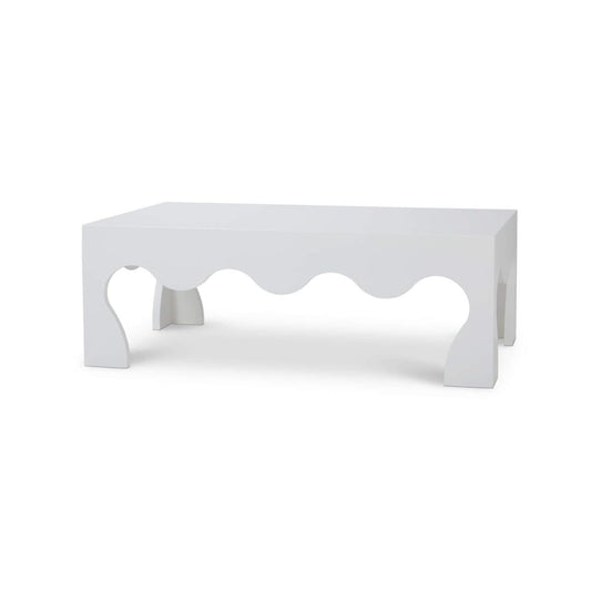 Bramble Chloe Coffee Table in True White