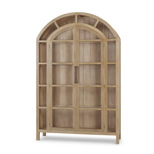 Bramble Vannes 2 Door Display Cabinet in Fruitwood