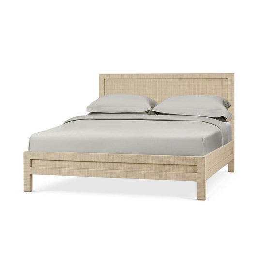 Bramble Kagu Rattan Bed King with Rattan Natural