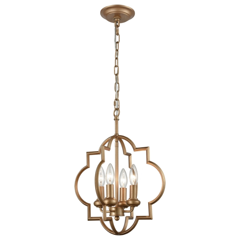 CHANDETTE 14'' WIDE 4-LIGHT CHANDELIER - FREE SHIPPING !!!