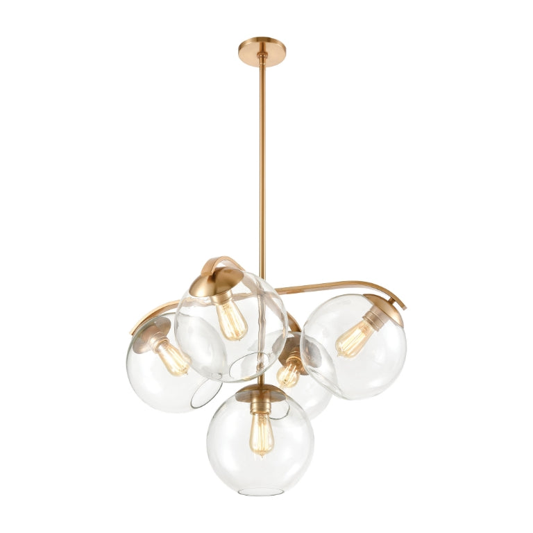 COLLECTIVE 28'' WIDE 5-LIGHT CHANDELIER - FREE SHIPPING !!!