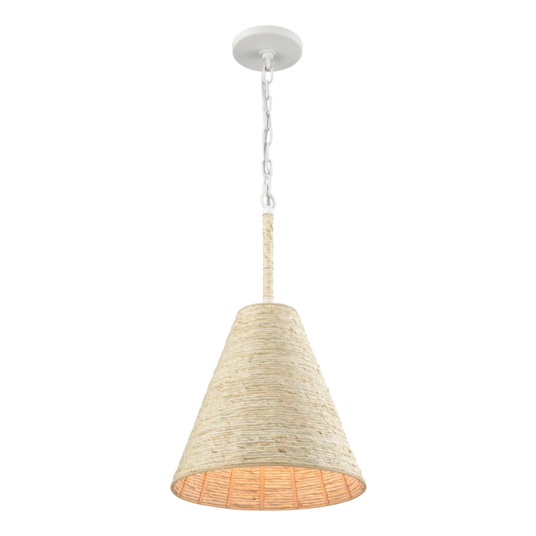 ABACA 12'' WIDE 1-LIGHT PENDANT - FREE SHIPPING !!!