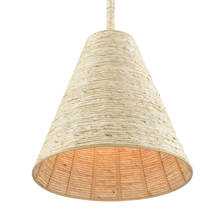 ABACA 12'' WIDE 1-LIGHT PENDANT - FREE SHIPPING !!!