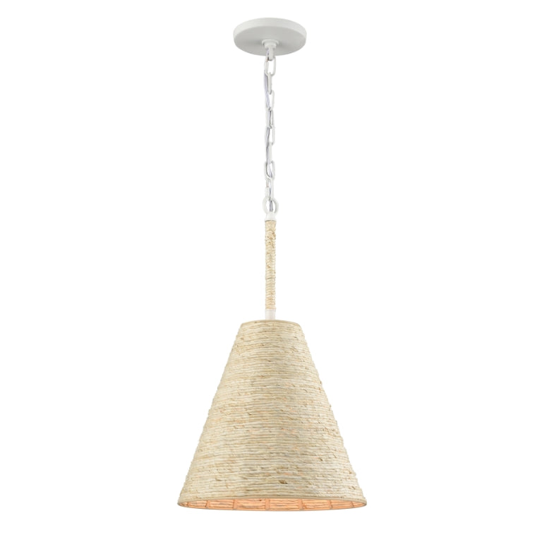 ABACA 12'' WIDE 1-LIGHT PENDANT - FREE SHIPPING !!!