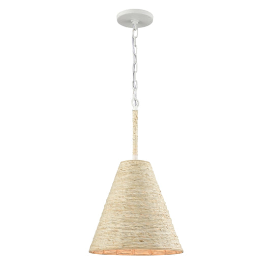 ABACA 12'' WIDE 1-LIGHT PENDANT  -  FREE SHIPPING !!!