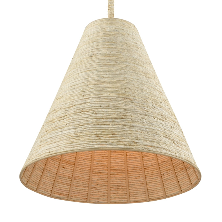 ABACA 17'' WIDE 1-LIGHT PENDANT - FREE SHIPPING !!!