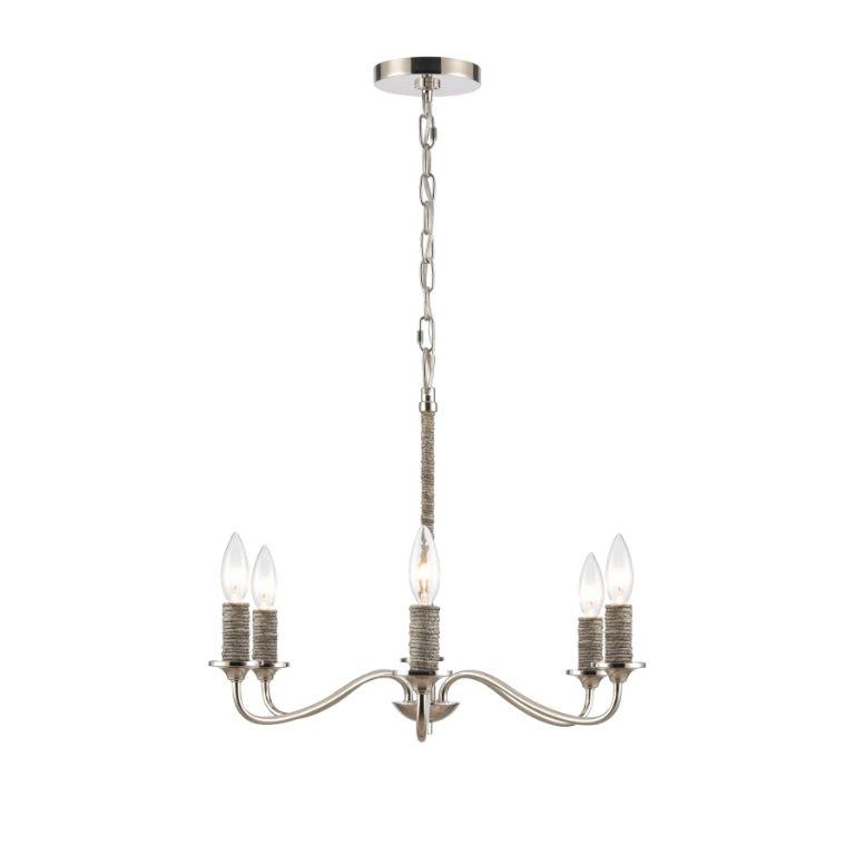 ABACA 32'' WIDE 6-LIGHT CHANDELIER - FREE SHIPPING !!!