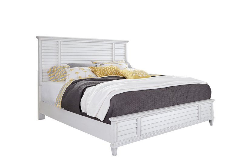 PALMETTO HOME - CANE BAY LOUVERED BED QUEEN