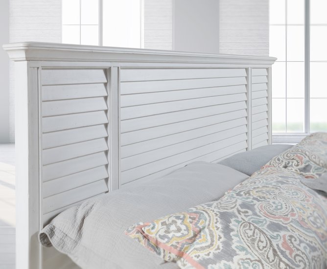 PALMETTO HOME - CANE BAY LOUVERED BED KING