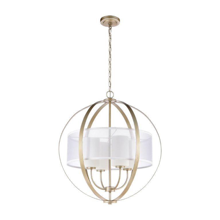 DIFFUSION 24'' WIDE 4-LIGHT CHANDELIER - FREE SHIPPING !!!