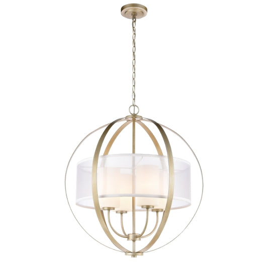 DIFFUSION 24'' WIDE 4-LIGHT CHANDELIER - FREE SHIPPING !!!