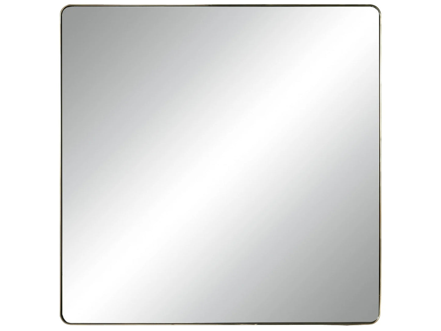 UNIVERSAL - MODERN ACCENT MIRROR - BRUSHED BRASS