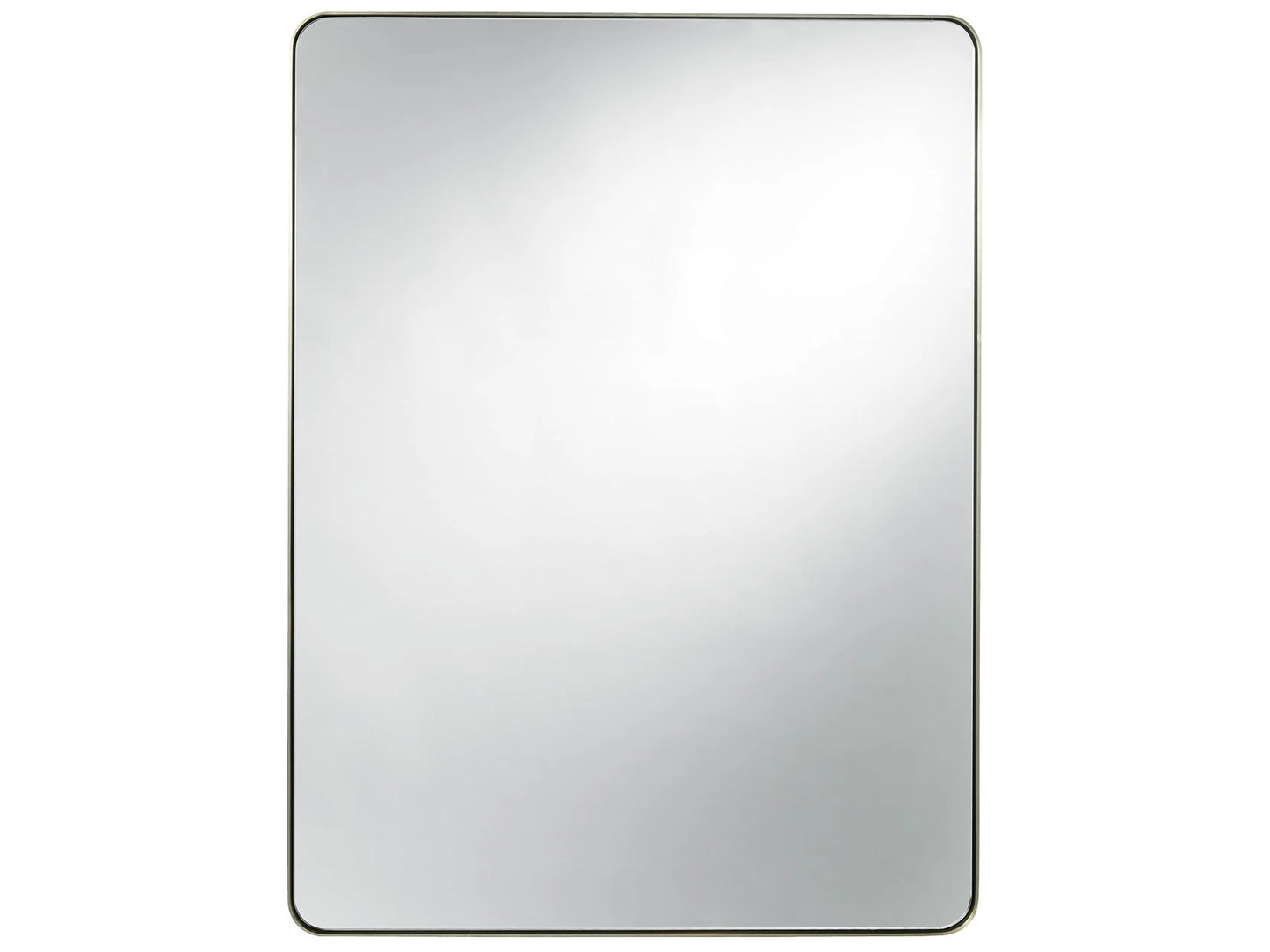 UNIVERSAL - MODERN ACCENT MIRROR - BRUSHED BRASS