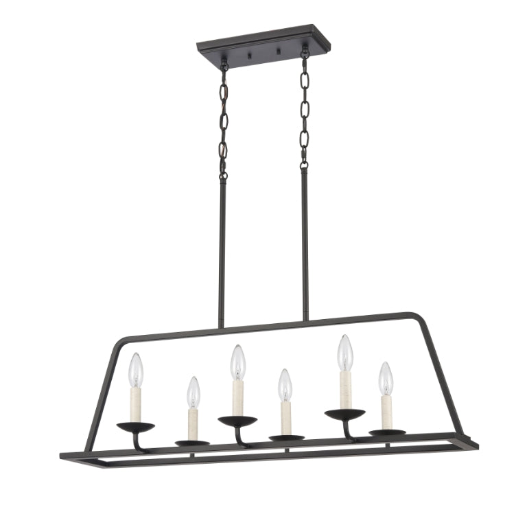 ELLISVILLE 34'' WIDE 6-LIGHT CHANDELIER - FREE SHIPPING !!!
