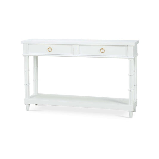Bramble Farringdon Small Console in Architectural White