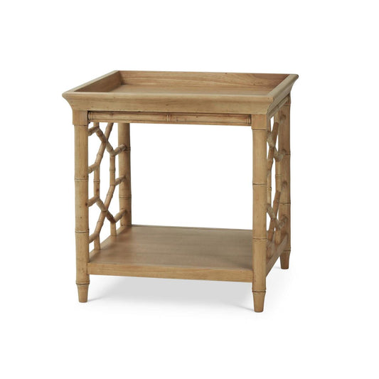 Bramble Grosvenor End Table in Fruitwood