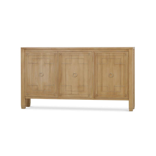 Bramble Knightsbridge Narrow 3 Door Sideboard in Fruitwood