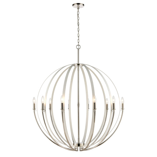 ROTUNDE 38'' WIDE 10-LIGHT CHANDELIER - FREE SHIPPING !!!