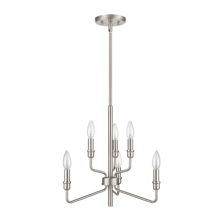 SAGINAW 18'' WIDE 6-LIGHT CHANDELIER - FREE SHIPPING !!!