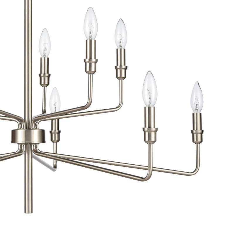 SAGINAW 34'' WIDE 10-LIGHT CHANDELIER - FREE SHIPPING !!!