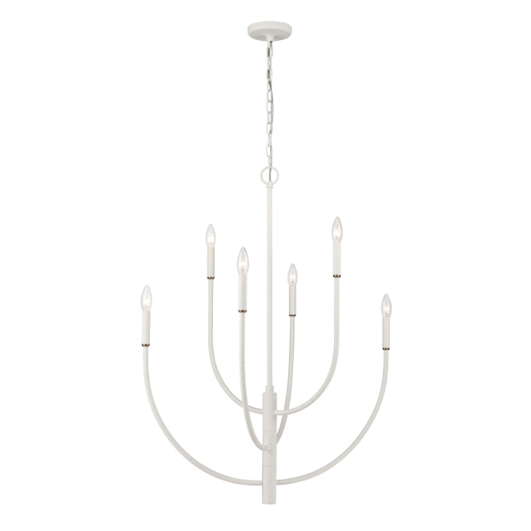 CONTINUANCE 30'' WIDE 6-LIGHT CHANDELIER * FREE SHIPPING !!!