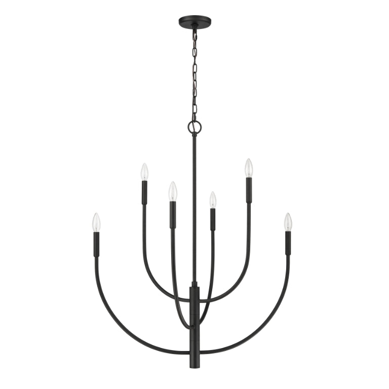 CONTINUANCE 30'' WIDE 6-LIGHT CHANDELIER * FREE SHIPPING !!!