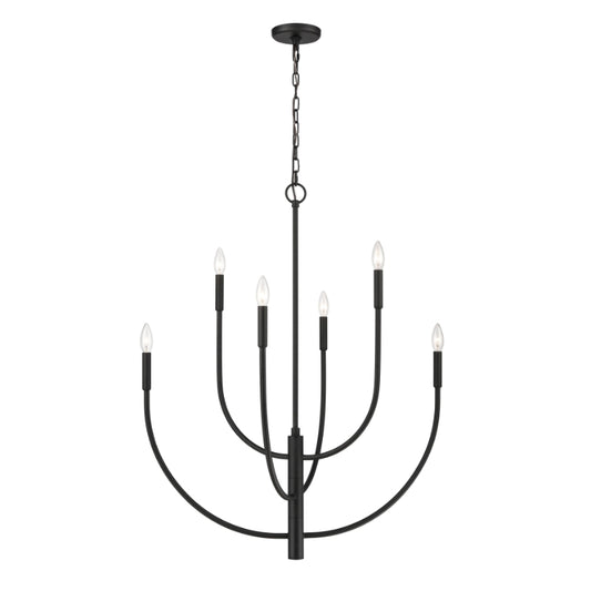 CONTINUANCE 30'' WIDE 6-LIGHT CHANDELIER  * FREE SHIPPING !!!