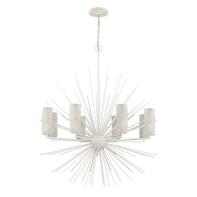 SEA URCHIN 34'' WIDE 8-LIGHT CHANDELIER - FREE SHIPPING !!!