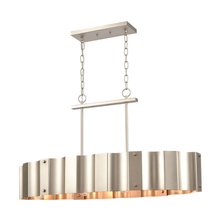 CLAUSTEN 37'' WIDE 4-LIGHT LINEAR CHANDELIER - FREE SHIPPING !!!