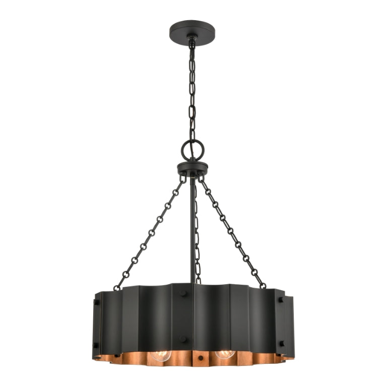 CLAUSTEN 21'' WIDE 4-LIGHT CHANDELIER - FREE SHIPPING !!!