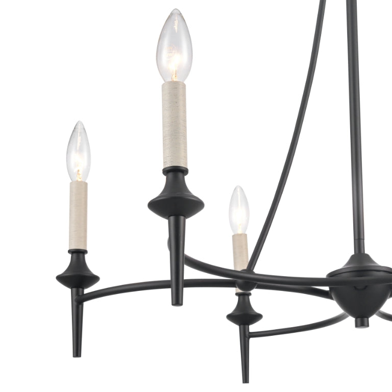SOLOMON 28'' WIDE 6-LIGHT CHANDELIER - FREE SHIPPING !!!