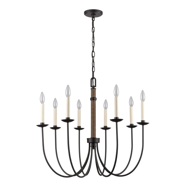 NEVILLE 28'' WIDE 8-LIGHT CHANDELIER - FREE SHIPPING !!!