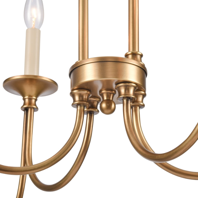 CECIL 34'' WIDE 8-LIGHT LINEAR CHANDELIER - FREE SHIPPING !!!