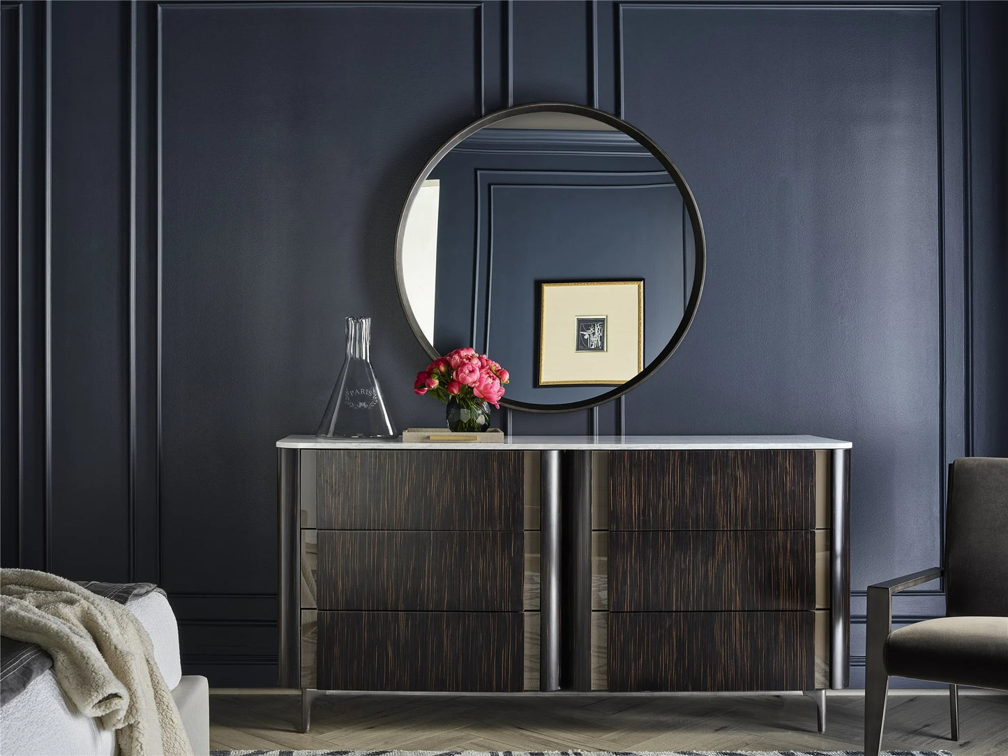 UNIVERSAL - NINA MAGON CECILY ROUND MIRROR